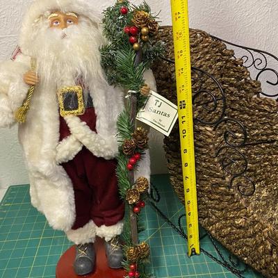 Sled with TJ Collection Santa