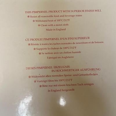 Pimpernell Placemats