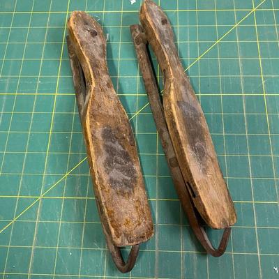 Pair of Vintage Ice Skates