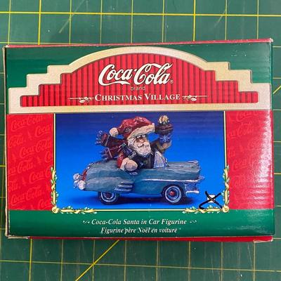 Kurt Alder Coca-Cola Santa in Car 