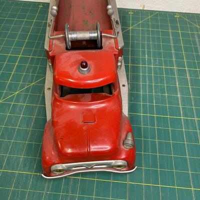 Vintage Metal Fire Truck