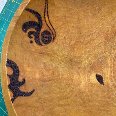 Hand Carved Wooden Bowl