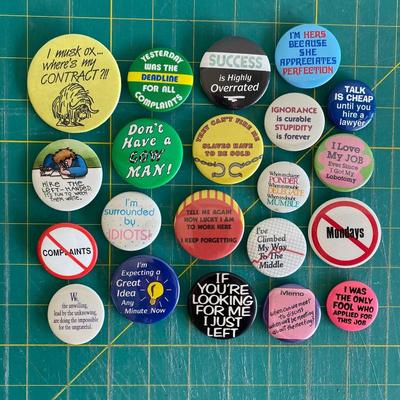 Office Joke Pin Lot