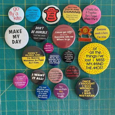 Sarcastic Pin Lot