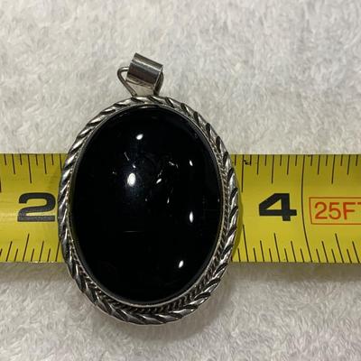 TWO Sterling Silver Pendants - One Hallmarked By R. Bennett
