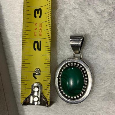 TWO Sterling Silver Pendants - One Hallmarked By R. Bennett