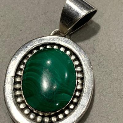 TWO Sterling Silver Pendants - One Hallmarked By R. Bennett