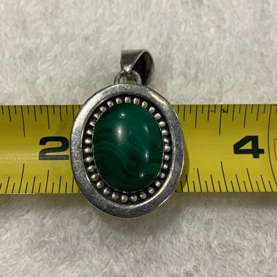 TWO Sterling Silver Pendants - One Hallmarked By R. Bennett