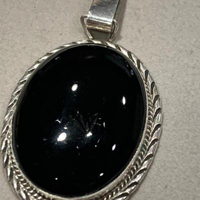 TWO Sterling Silver Pendants - One Hallmarked By R. Bennett