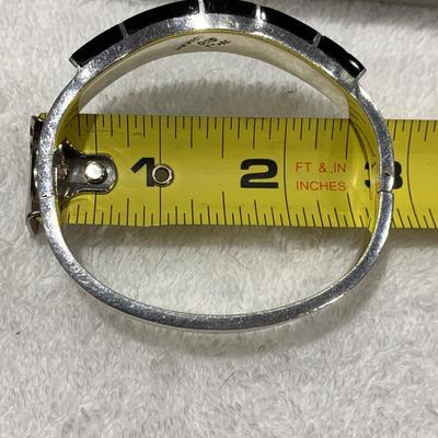 TWO Sterling Silver Bracelets