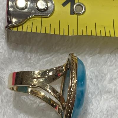 Beautiful 14k Yellow Gold Matching Pendant & Ring