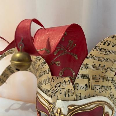 Venetian Mardi Gras Jester Mask (DR-RG)
