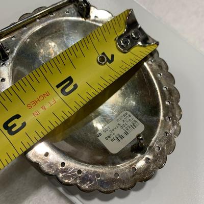Tim Guerra Designed Sterling Silver Belt Buckle