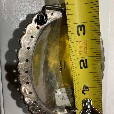 Tim Guerra Designed Sterling Silver Belt Buckle