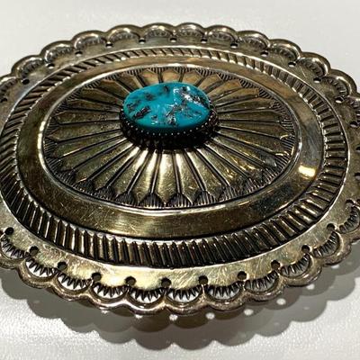 Tim Guerra Designed Sterling Silver Belt Buckle