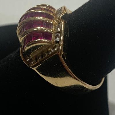 14k Gold Estate Ring - Size 8