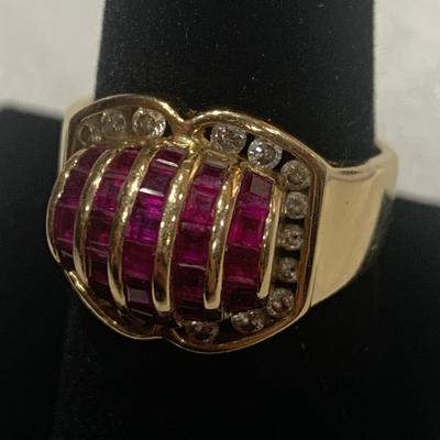 14k Gold Estate Ring - Size 8