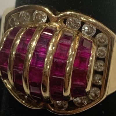 14k Gold Estate Ring - Size 8