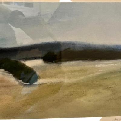Original Landscape "Along the Way" by Janet Richardson-Baughman