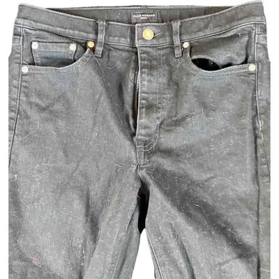 L'Agence Designer Black Denim Jeans, Size 28