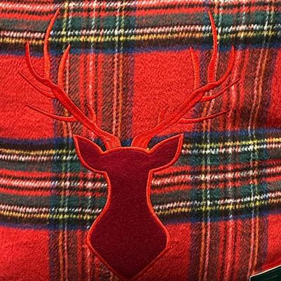 Charles Gellen Luxury Irish Wool Decorative Accent Pillow, Christmas Decorative Pillow