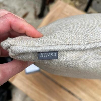 Luxury Linen Tapestry Piped Pillow by Hines of Oxford - Country Linen Stag, Christmas Decorative Throw Pillow 