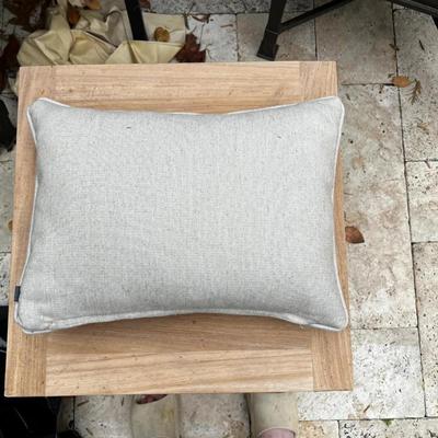 Luxury Linen Tapestry Piped Pillow by Hines of Oxford - Country Linen Stag, Christmas Decorative Throw Pillow 