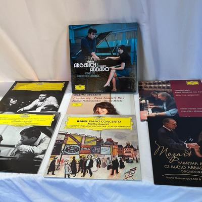 Limited Edition Martha Agerich & Claudio Abbado Vinyl Collection Plus books about Music Genres (D-RG)