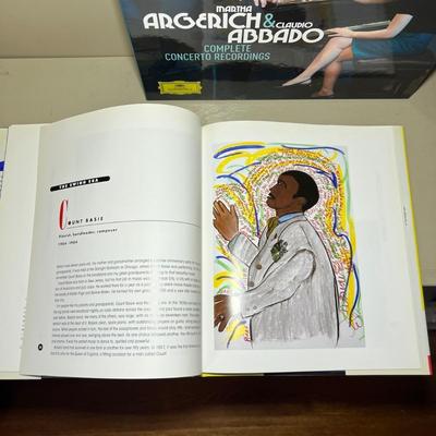 Limited Edition Martha Agerich & Claudio Abbado Vinyl Collection Plus books about Music Genres (D-RG)