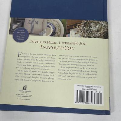 Book "Inspired You: Breathing New Life into Your Heart and Home" by Marian Parsons