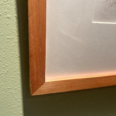 Framed Abstract Original Art (DR-MG)