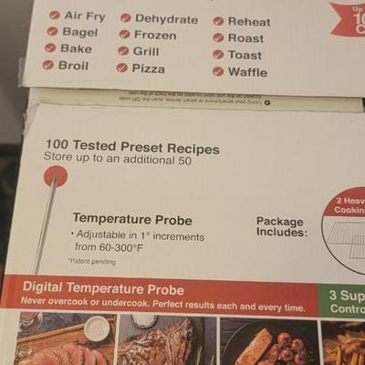 NIB Nuwave Bravo XL air fryer & oven