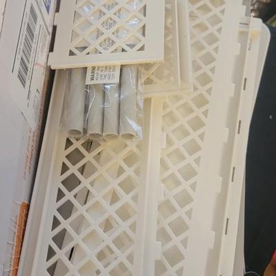 NIB glass plates, cookware, misc