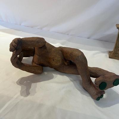 Two Piece Rabbit Sculpture (DR-MG)