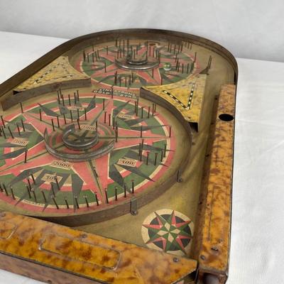 Vintage Lindstrom’s Gold Star Pinball Game