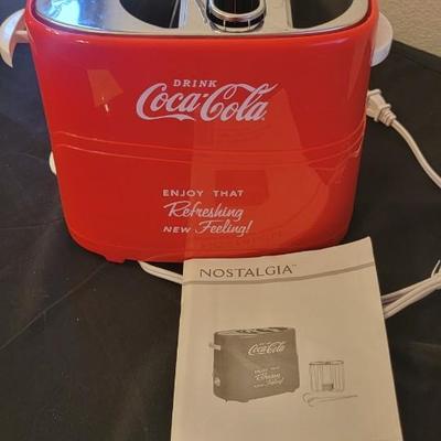 Nostalgia yellow toaster, Coca Cola hot Dog toaster abd more