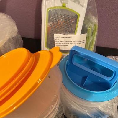 NEW Tupperware & grater