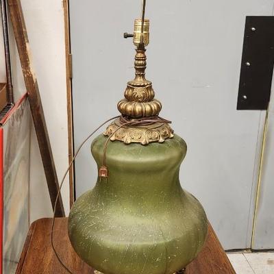 Vintage Glass Lamp