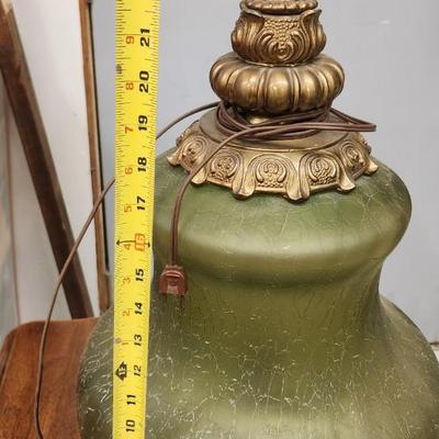 Vintage Glass Lamp