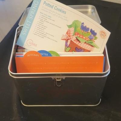 Assortment vintage cookbooks and receipes