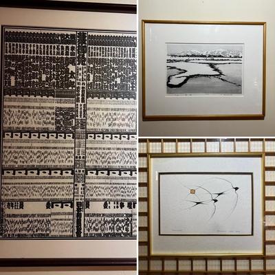 Monochrome Art - Banzuke-hyo, ‘Swallows’ By Benjamin Chee Chee & More (E-RG)