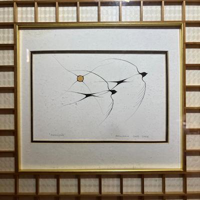 Monochrome Art - Banzuke-hyo, ‘Swallows’ By Benjamin Chee Chee & More (E-RG)