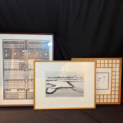 Monochrome Art - Banzuke-hyo, ‘Swallows’ By Benjamin Chee Chee & More (E-RG)