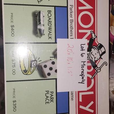Monopoly still has sealed plastic around the game