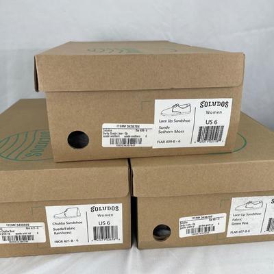 Soludos Lace up Shoes size 6 in 3 different styles