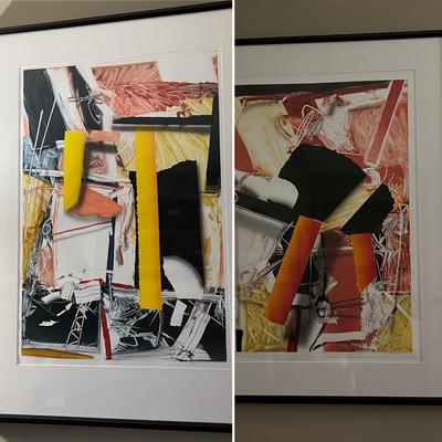 Pair of Monotype Prints (D-RG)