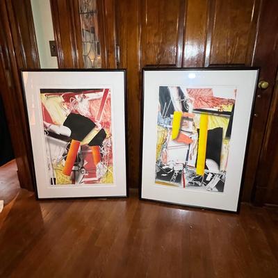 Pair of Monotype Prints (D-RG)