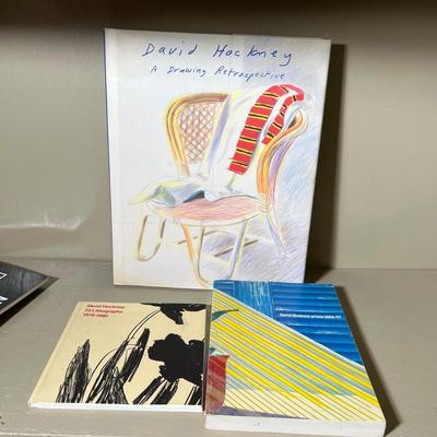 Large Assortment of Books on Artists - David Hockney, Peter Howson, David Levinthal & More (D-RG)