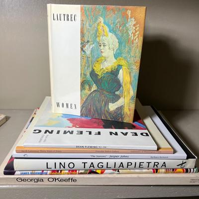 Large Assortment of Books on Artists - David Hockney, Peter Howson, David Levinthal & More (D-RG)