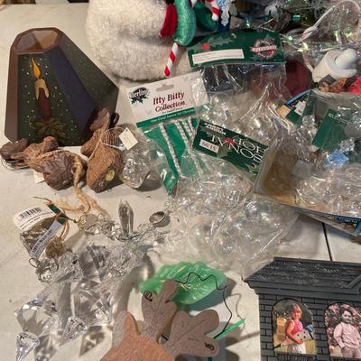 Flashing red nose, socks, ornaments, etc.